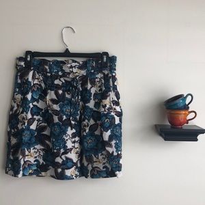 Floral Pull On Skirt